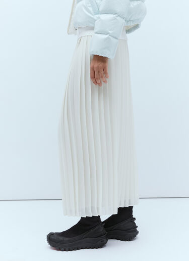 Moncler プリーツスカート ホワイト mon0255026