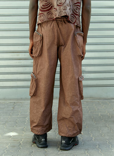 Charlie Constantinou Multi Pocket Cargo Pants Brown cco0154005