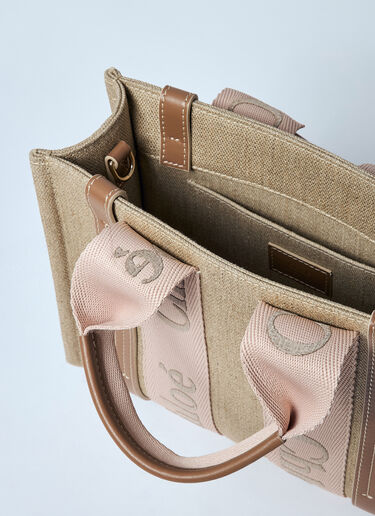 Chloé Small Woody Tote Bag Beige chl0259044