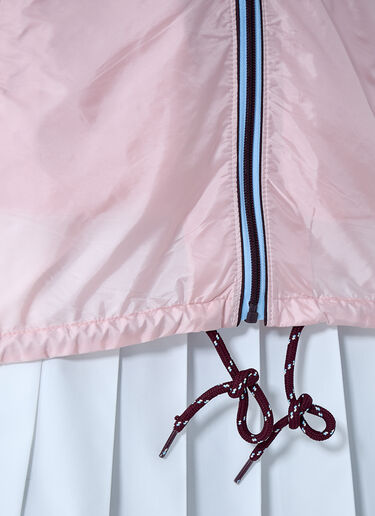 Prada Re-Nylon Hooded Windbreaker Jacket Grey pra0264032