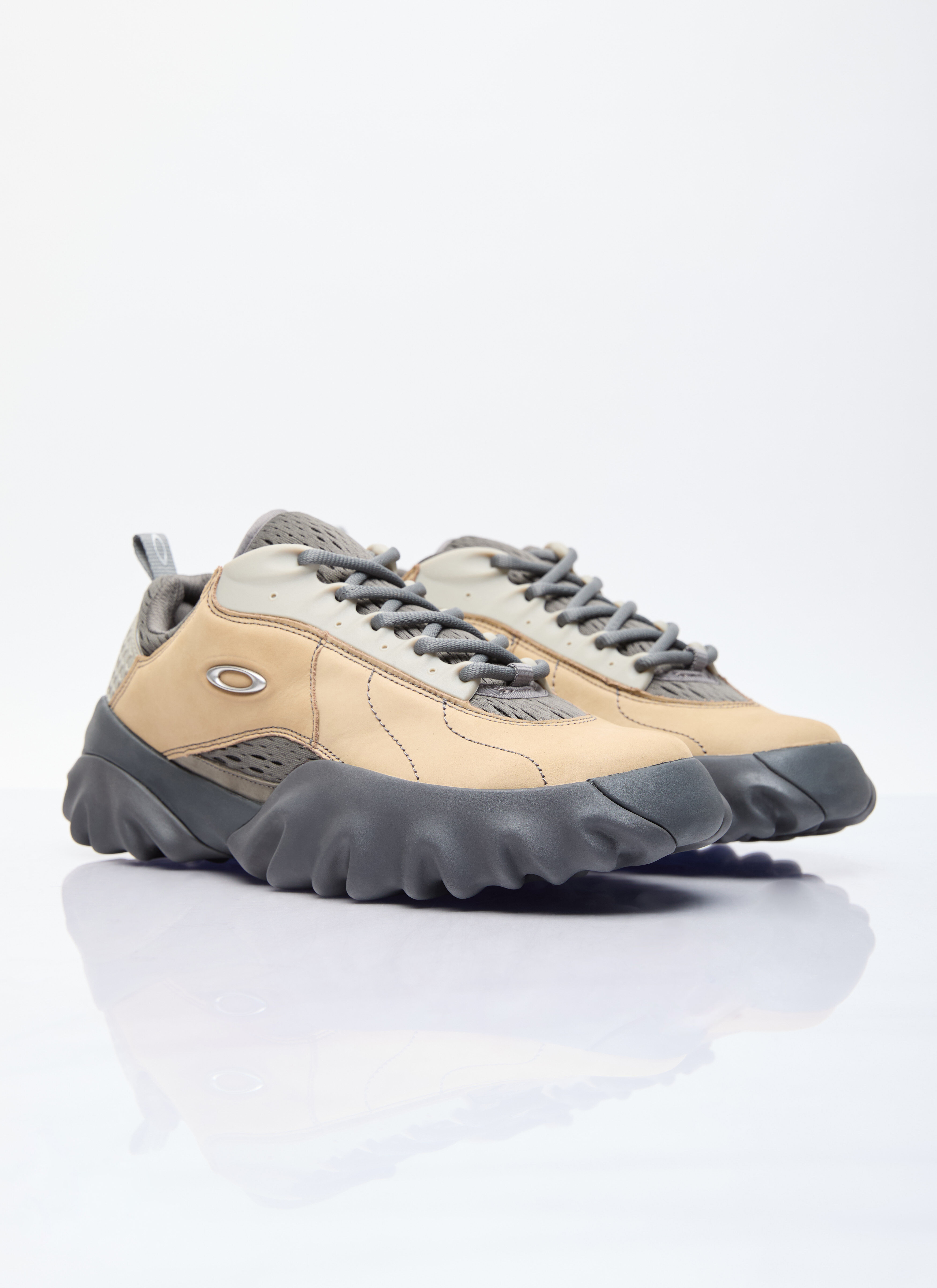 Oakley Factory Team Men's' Nubuck Chop Saw Sneakers in Beige