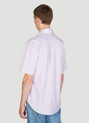 Martine Rose Classic Short Sleeve Shirt Lilac mtr0152001