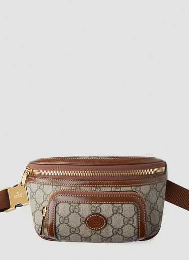 Gucci Interlocking G Supreme Belt Bag Beige guc0147192