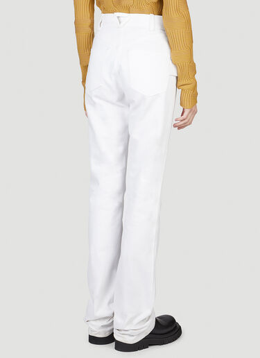 Bottega Veneta Extra Long Jeans White bov0249086