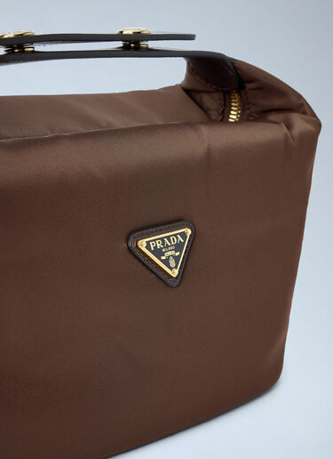 Prada Re-Nylon Chérie Mini Handbag Brown pra0265021
