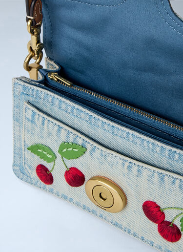 Tabby Shoulder Bag 20 With Cherry Embroidery Coach Tabby Shoulder Bag 20 With Cherry Embroidery Blue coa0264026