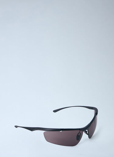 Balenciaga Boomerang CT Sunglasses Black bal0163035