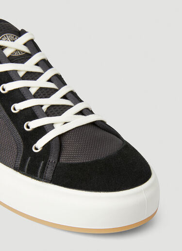 Stone Island Compass Patch Sneakers Black sto0148108