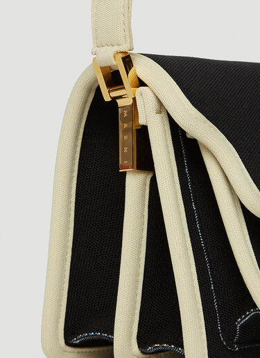 Marni Trunk Knit Shoulder Bag Black mni0249043