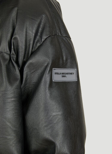 Stella McCartney 라이트 알터맷 퍼퍼 재킷 블랙 stm0249014
