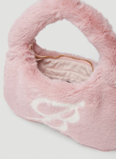 Blumarine Eco Faux Fur Handbag Pink blm0249016