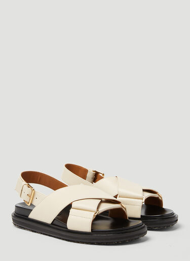 Marni Fussbett Sandals White mni0243031