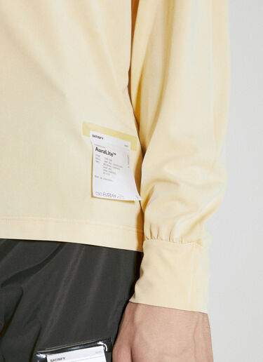 Satisfy AuraLite™ ロングスリーブTシャツ イエロー sat0155008