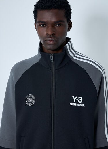 Logo Motif Jacket Y-3 X NBHD Logo Motif Jacket Black ynb0162001