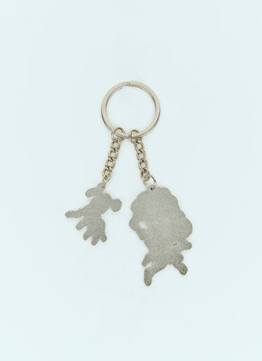 Carne Bollente Doggy Style Keyring Silver cbn0356013