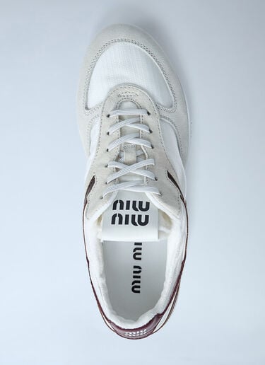 Gymnasium Sneakers Miu Miu Gymnasium Sneakers White miu0262108