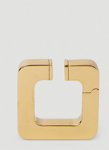 Gucci Logo Engraved Ear Cuff Gold guc0251227