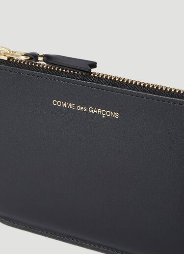 Comme des Garçons Wallet Interior Print Coin Pouch Black cdw0352006