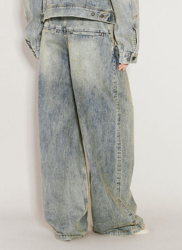 Entire Studios Dem Wide-Leg Jeans Blue ent0256004