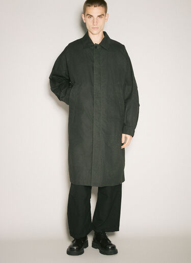 Comme des Garçons Homme 斜纹布大衣 绿色 cdh0158002