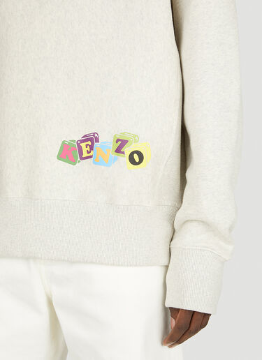 Flower Sweatshirt Kenzo Flower Sweatshirt Grey knz0152023