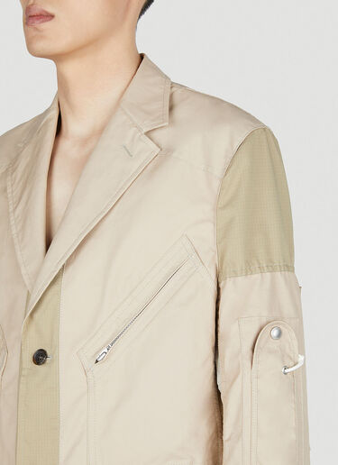 Junya Watanabe Patchwork Blazer Beige jwn0152006