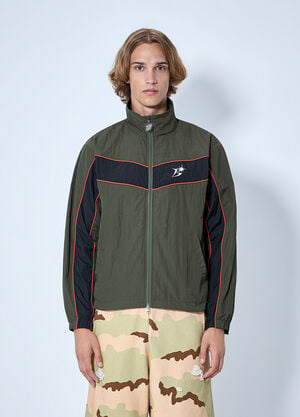 Bott Paneled Track Jacket Green bot0165002
