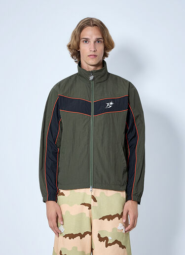 LN-CC® - Bott: Paneled Track Jacket - Green Bott Paneled Track Jacket Green bot0165002
