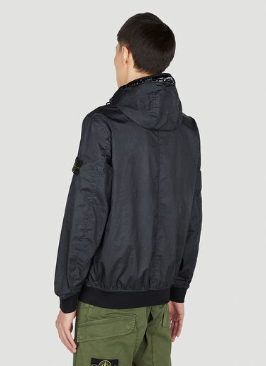 Stone Island Hooded Jacket Black sto0152019