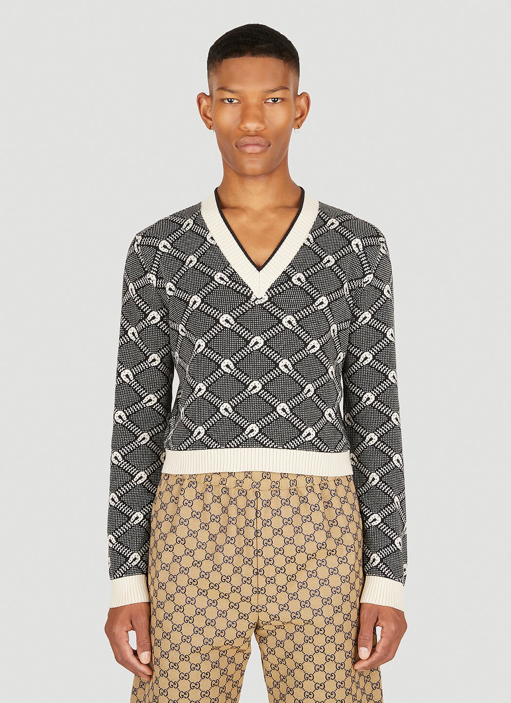Gucci sweater clearance v neck