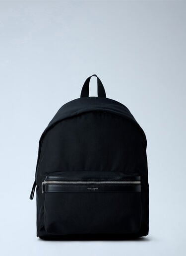 LN-CC® - Saint Laurent: City Backpack - Black Saint Laurent City Backpack Black sla0164030