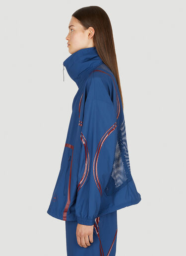 adidas by Stella McCartney 메시 패널 [트랙] 재킷 블루 asm0250025