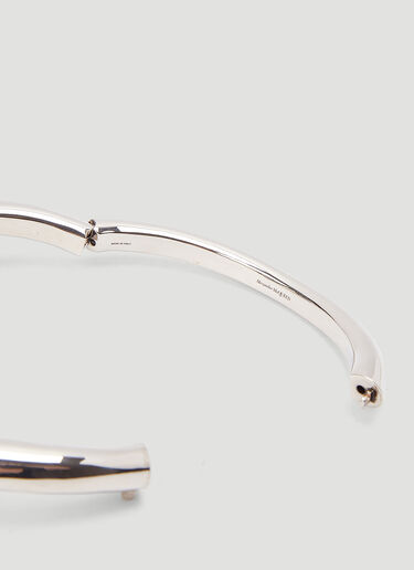 Sculptural Link Choker Alexander McQueen Sculptural Link Choker Silver amq0244036