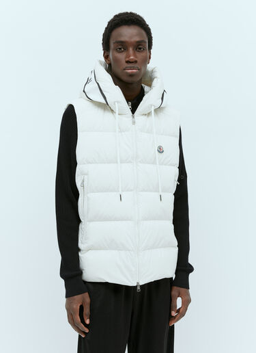Moncler Cardamine Down Vest White mon0154023