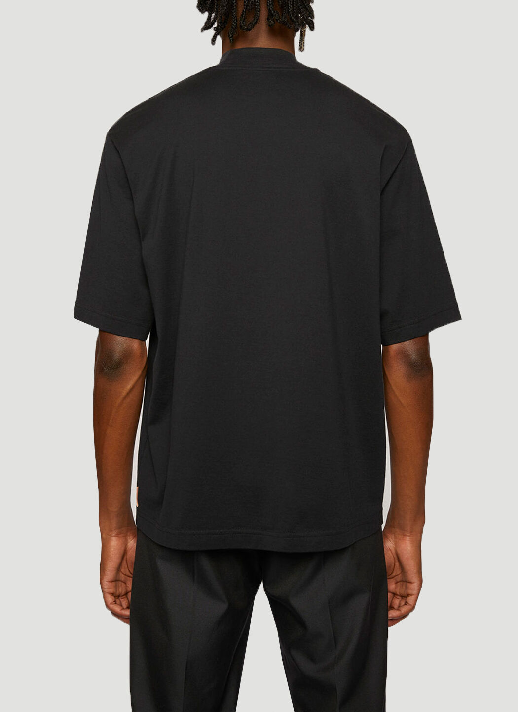 Acne studios outlet mock neck tee