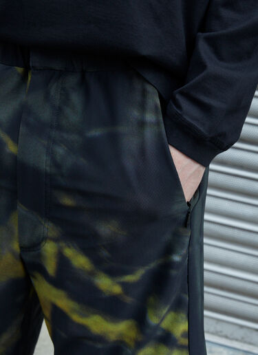 Massimo Osti Studio 迷彩百慕大短裤  黑色 mao0158021