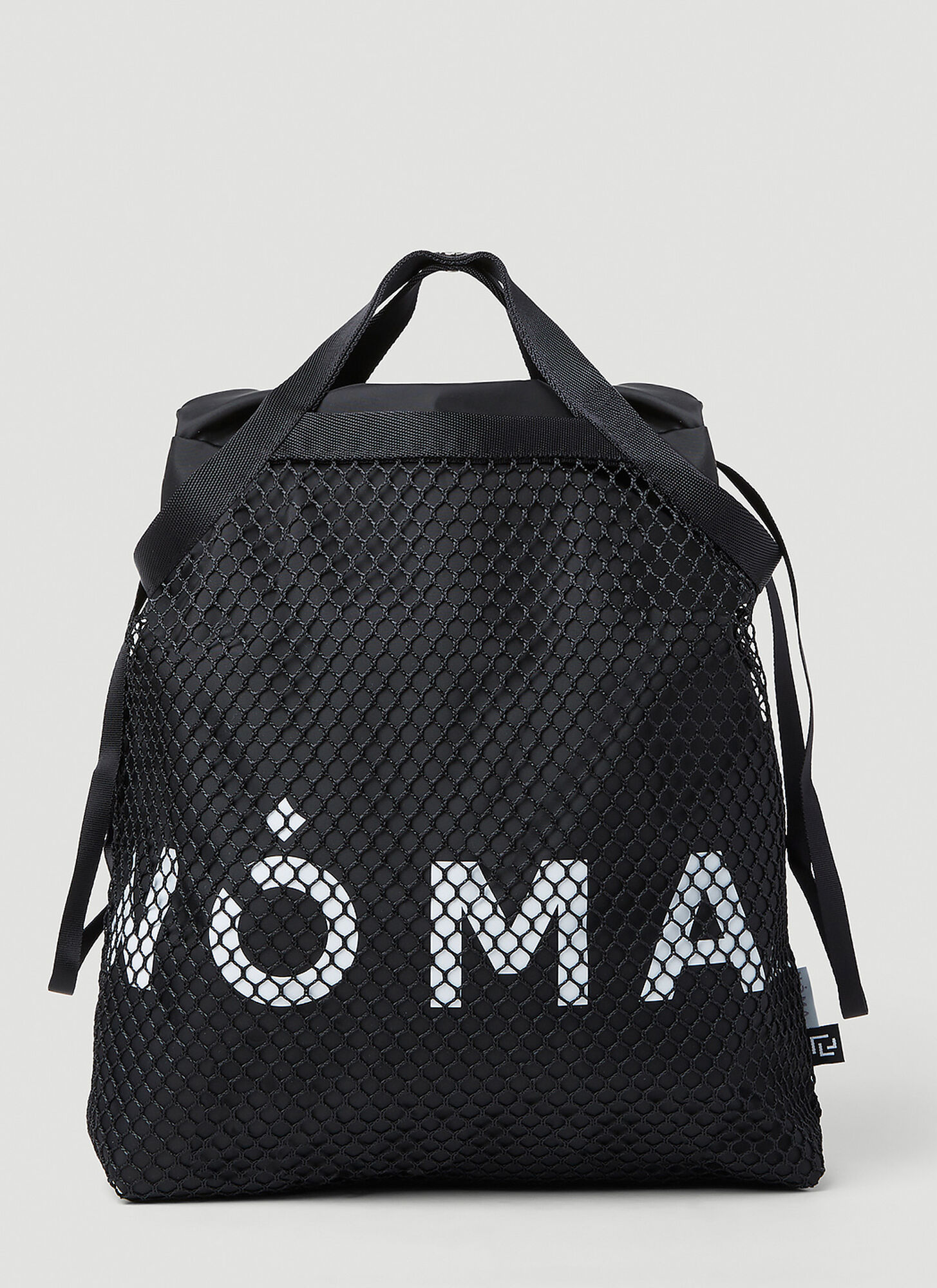 Noma T.d. Summer Mesh Tote Bag Male Black