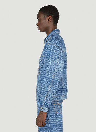 Ahluwalia Kampala Denim Jacket Light Blue ahl0152001