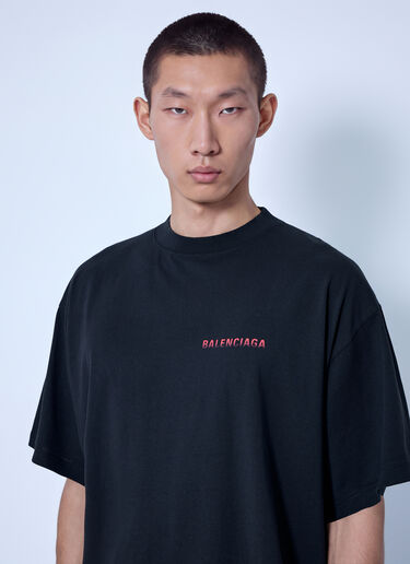 Balenciaga Oversized T-Shirt Black bal0166012