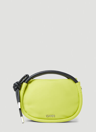 GANNI Knot Mini Handbag Green gan0253038
