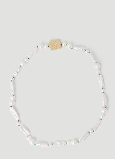 éliou Juno Pearl Necklace White eli0353009