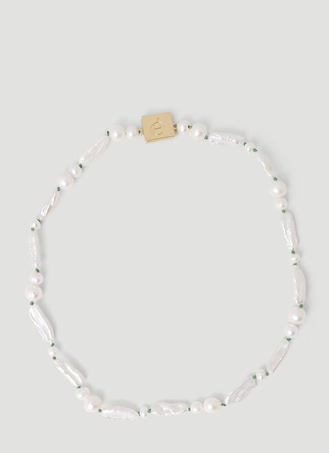 éliou Juno Pearl Necklace Yellow eli0353003