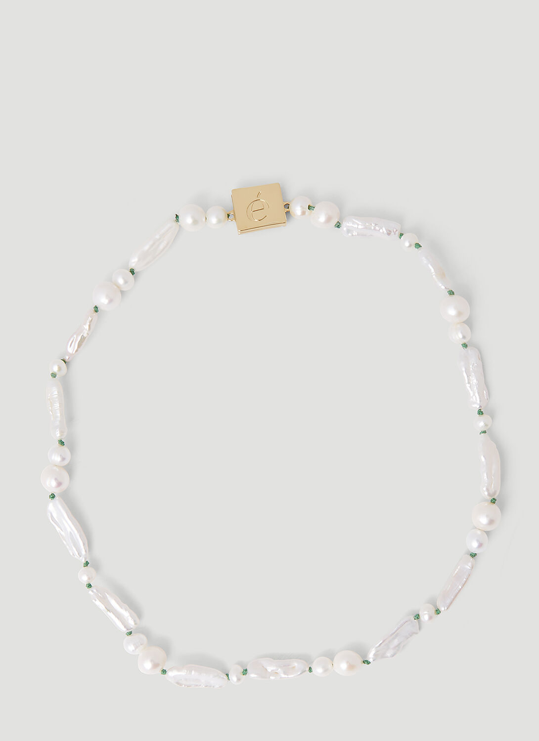 Eliou Juno Pearl Necklace In White