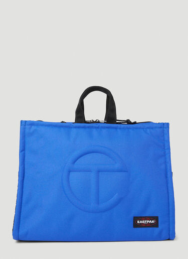Eastpak x Telfar Shopper Convertible Medium Tote Bag Blue est0351003