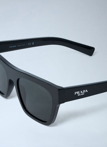 Rectangular Frame Sunglasses Prada Rectangular Frame Sunglasses Black lpr0362002