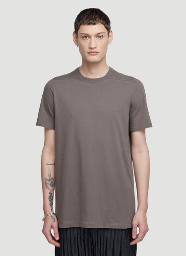Rick Owens Basic Short Sleeve T-Shirt Brown ric0147017