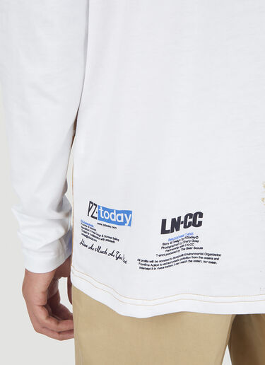 LN-CC X PZ TODAY T 02 PZ 투데이 긴소매 티셔츠 베이지 lpt0146001