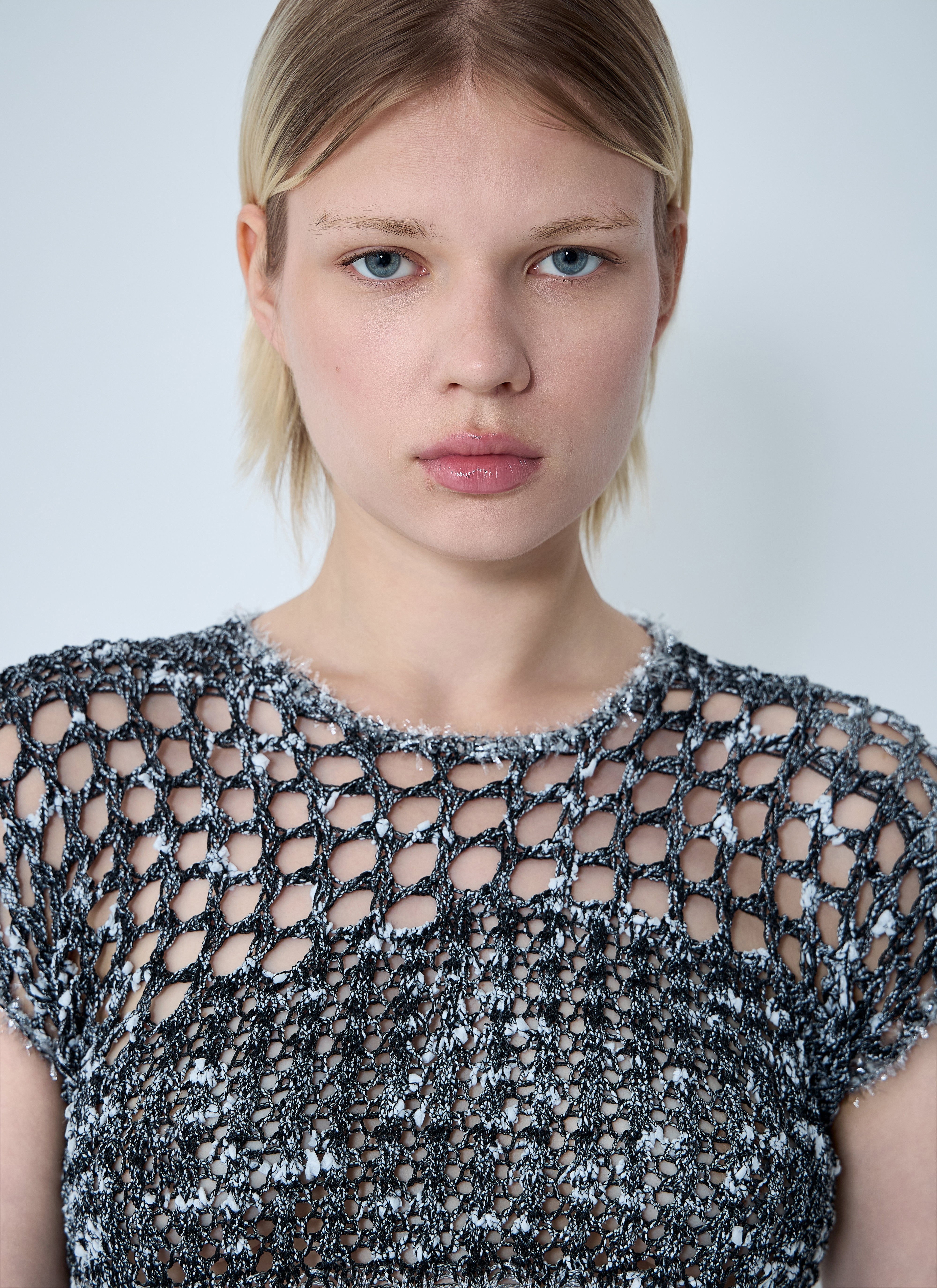 Acne Studios Women's' Crochet Top in Black | LN-CC®
