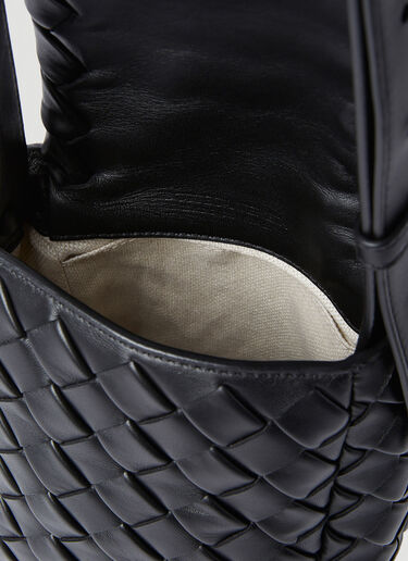 Bottega Veneta Mini Vertical Cobble Crossbody Bag Black bov0155020