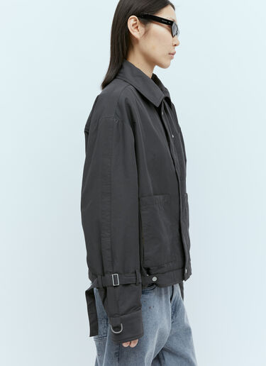 Padded Trucker Strap Jacket Canada Goose X Rokh Padded Trucker Strap Jacket Black cnr0253001